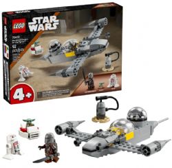 LEGO STAR WARS - LE CHASSEUR N-1 DE MANDO ET GROGU #75410